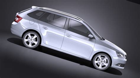 Skoda Fabia Combi V Ray D Model By Squir