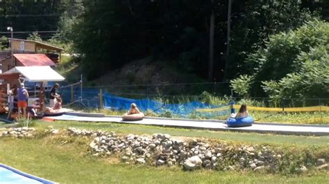 Tubby Tubes Down Hill Summer Tubing Slides Youtube