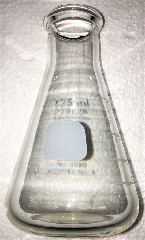 Corning Pyrex Kimble Kimax Narrow Mouth Erlenmeyer Flask