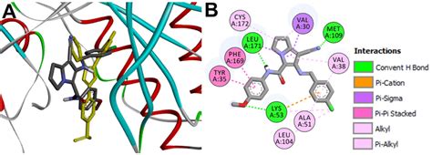 Binding Mode Of Compound G Shown As Sticks Colored By Element Into