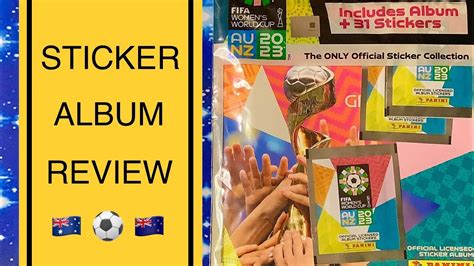 Panini Womens World Cup 2023 Sticker Set Reviewed YouTube