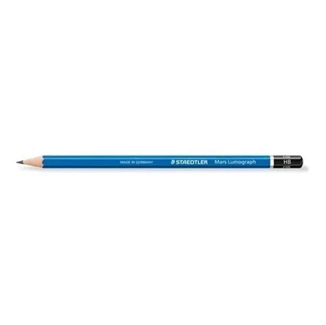 Lapiz Negro Staedtler Lumograph Mars Hb Grafito Dibujo Mercadolibre