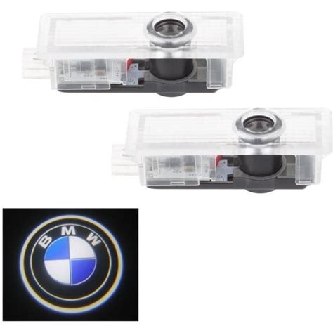 Logo Pcs Led De Porte De Voiture Projecteur Led Pour Bmw Bienvenue