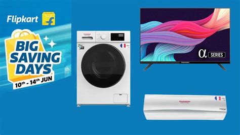 Flipkart Big Savings Days Sale Massive Discount In Home Appliances