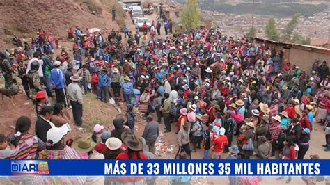 Perú Ya Tiene Más De 33 Millones 35 Mil Habitantes Según El Inei El