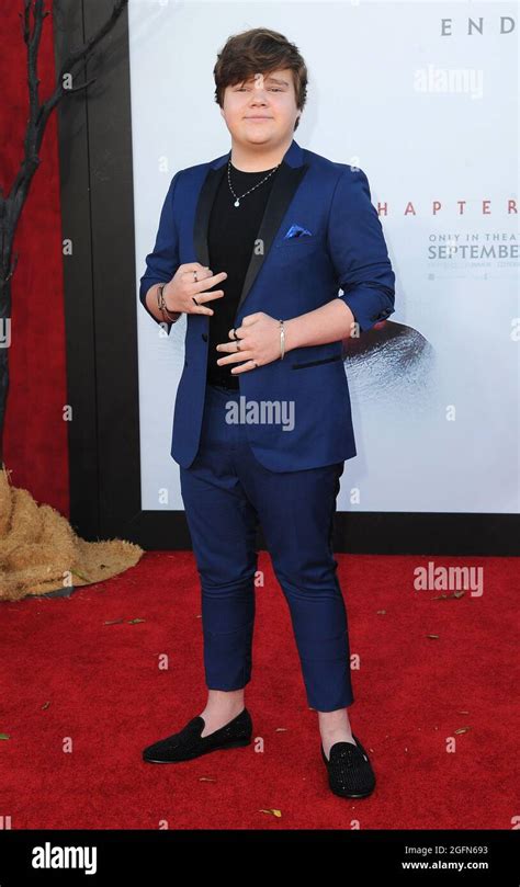 Westwood Ca 08 26 2019 It Chapter 2 Los Angeles Premiere Pictured Jeremy Ray Taylor Sara