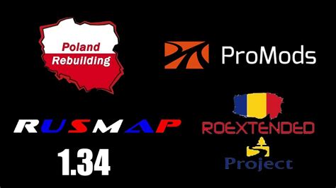 ETS2 1 34 PORADNIK Instalacja Map ProMods Poland Rebuilding