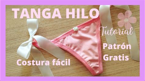 Tanga Hilo Costura Tutorial Proyectosdecostura Ropainterior YouTube