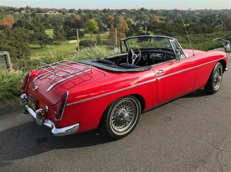 Mgb 1963 Restored British Beautiful Classic Convertible Roadster