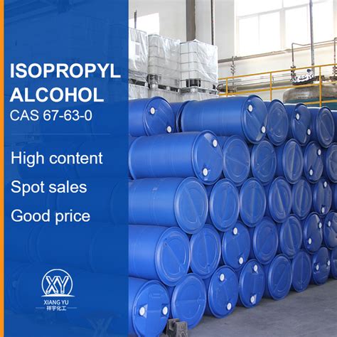 Chinese Manufacturer Of Ipa Isopropyl Alcohol High Purity