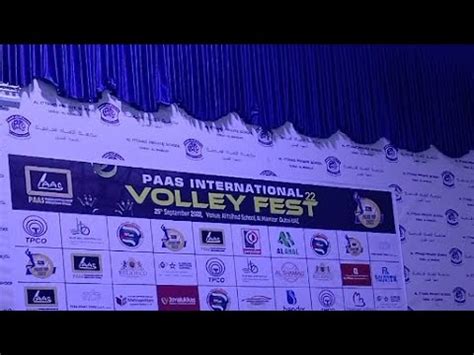 PAAS International Volley Fest Semi Finals YouTube