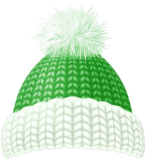 Green Winter Hat Clip Art Image - Best WEB Clipart