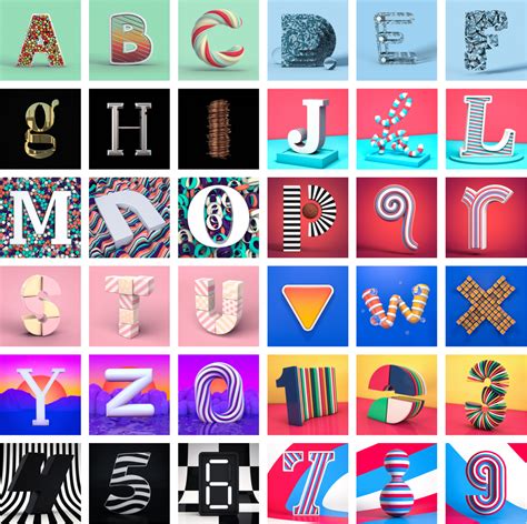 36 Days Of Type 2018 Behance