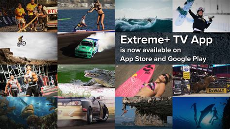 Extreme+ TV App - Extreme Sports