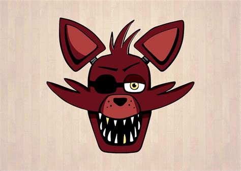 Foxy Five Nights At Freddy S Svg