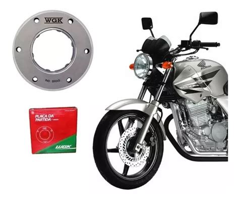 Placa Partida Wgk Honda Cbx Nx Xr Twister Tornado