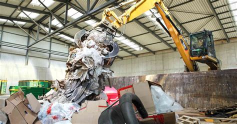 Maschinenpark für effizientes Recycling und Entsorgung