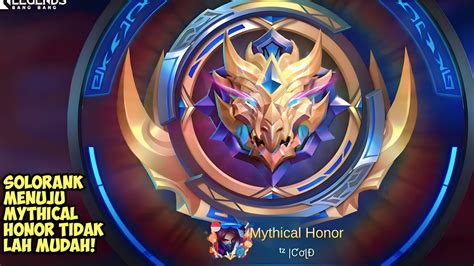 AKHIRNYA MYTHICAL HONOR JUGA YouTube