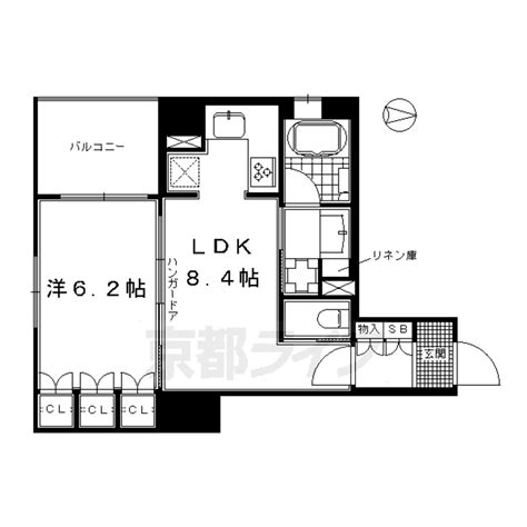 リーガル京都堀川五条通り 京都府京都市下京区柿本町 95万円／1ldk 洋62 Ldk84／3796㎡｜賃貸物件賃貸