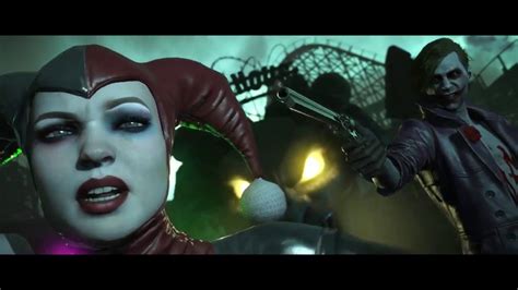 Injustice 2 Harley Quinn Vs Joker Cinematic Fight Youtube