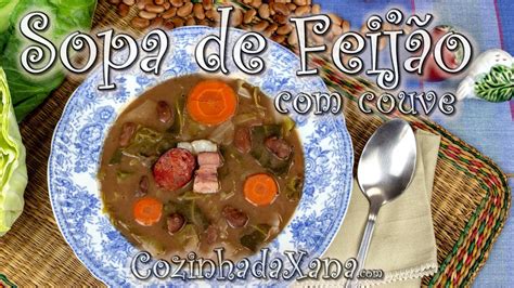 Sopa de feijão couve YouTube