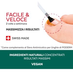 Poderm Micosi Unghia Piede Complement Booster Trattamento Micosi