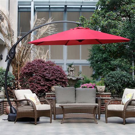 11 Best Large Cantilever Patio Umbrellas With Ideal Shade Coverage