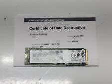 Used Dell Lite On Ca D Q Gb M Nvme Pcie Ssd Solid State