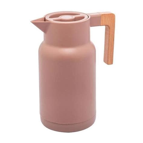 Garrafa Wood Bule Térmica Chá Café 1 L Cor Nude MadeiraMadeira