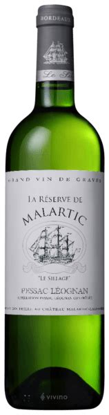 2009 Château Malartic Lagravière La Réserve de Malartic Le Sillage