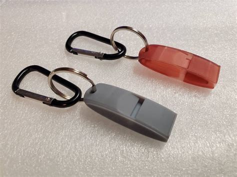 3d Printed Emergency Whistle 2 Pack Etsy