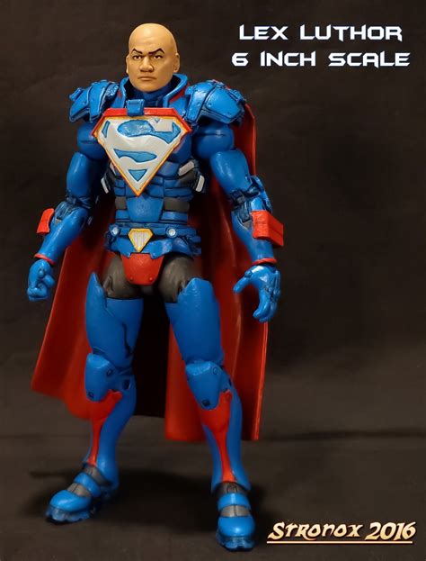 Stronox Custom Figures Dc Legends Rebirth Lex Luthor Custom Action