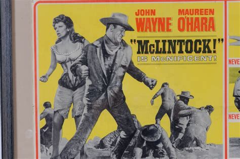 Offset Lithograph Movie Poster "McLintock!" Starring John Wayne | EBTH