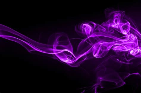 Fundo Preto E Roxo Anima O De V Deo De Raios Neon Lisos E Brilhantes Azuis