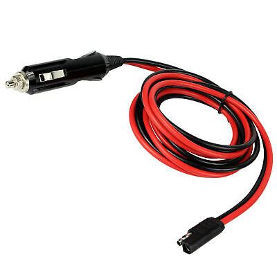 V Dc Power Cord Cable Cigarette Lighter Plug Jumper Hook Up Motorola