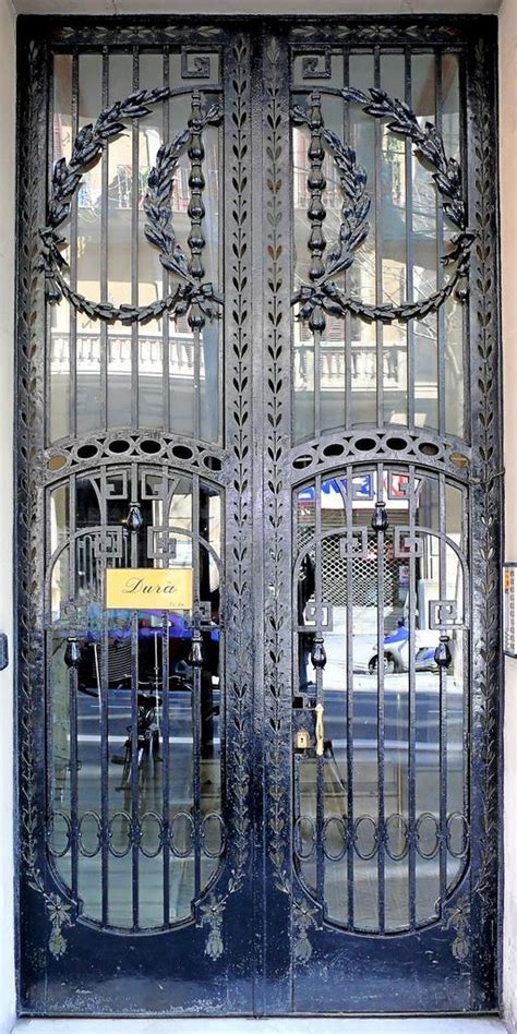 Barcelona València 202 d Iron security doors Cool doors Iron doors