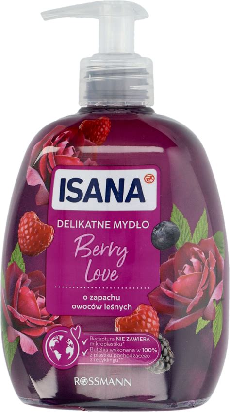 ISANA Berry Love mydło w płynie o zapachu owoców leśnych 500 ml