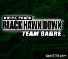 Delta Force Black Hawk Down Team Sabre Europe En Fr De Es It