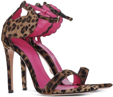 Tacones Estampado Leopardo Heels Shoes Sandals