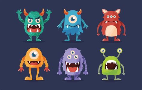 Monster Vector Art, Icons, and Graphics for Free Download