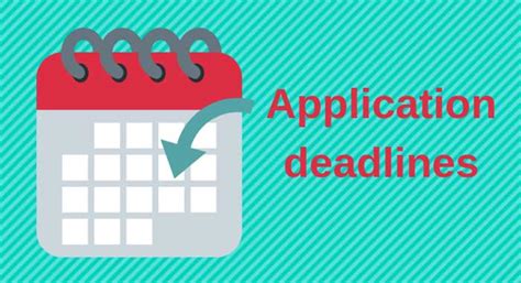 College Application Deadlines Canada - Application deadlines, offer dates