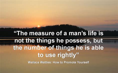 Wallace Wattles Quotes: How to Promote Yourself – John Vincent