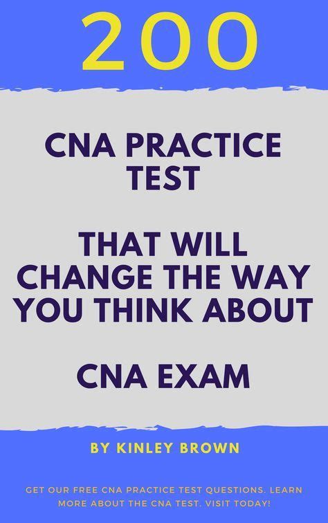 Cna Practice Test Printable Pdf