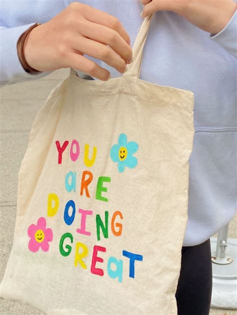 20 Insanely Cute Tote Bag Painting Ideas - Teens Society