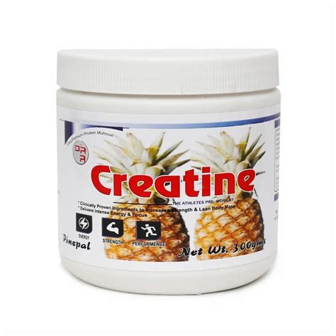 Pineapple Creatine Protein Concentrate Supplement For Increase Energy