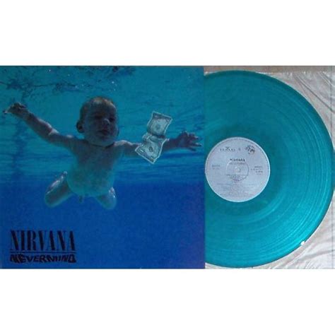 Nevermind Czech 1992 Original Ltd 12 Trk Lp Green Wax On Bmg Globus