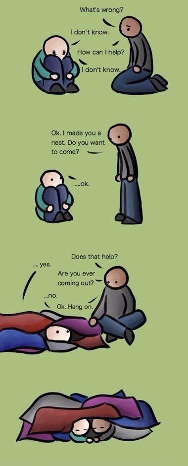 It’s always ok to talk, it’s always ok to lend an ear : r/wholesomememes