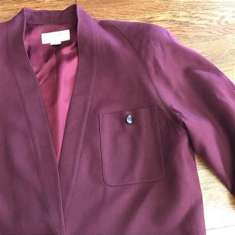 Dior Jackets And Coats Vintage Christian Dior Wool Blazer Womens 2 8s 90s Poshmark