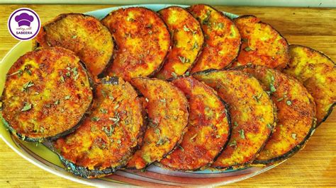 Baingan Tawa Fry Recipe Brinjal Tawa Fry Recipe Eggplant Fry Recipe