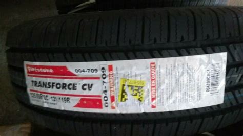 New Firestone Transforce Cv 121r E10 Ply Bsw Tires 23565r16c Ebay